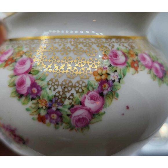 Vintage MZ Austria Sugar and Creamer - Picture 13 of 15